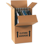 packing using Wardrobe Boxes