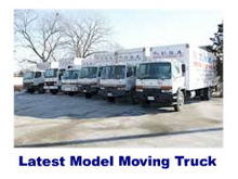 Latest model moving truck